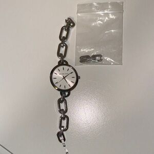 Michael Kors Silver Chain Link Watch